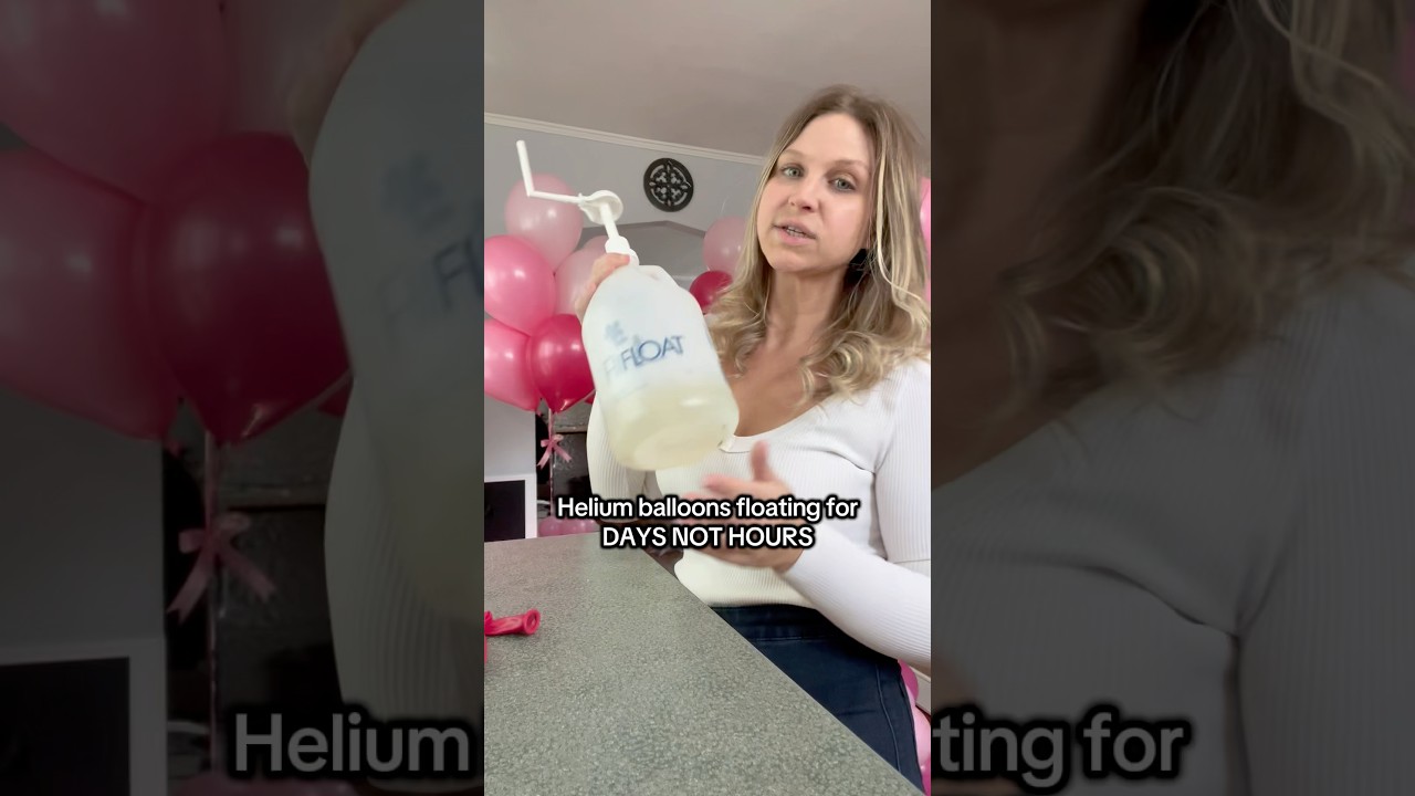 This is how to keep your helium balloons floating as long as possible!! Balloon tips and tricks