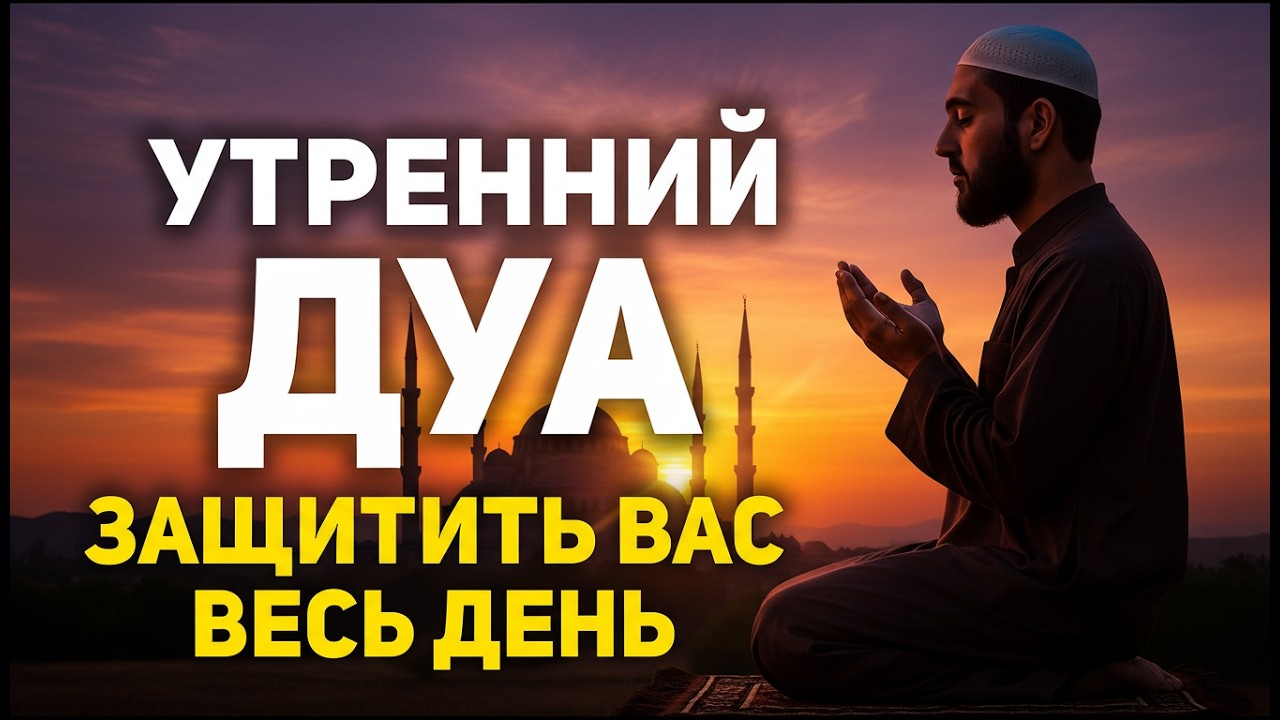 УТРЕННИЙ ДУА أذكار الصباح ЗАЩИТИТЬ ВАС ВЕСЬ ДЕНЬ | СЛУШАЙТЕ КАЖДОЕ УТРО!