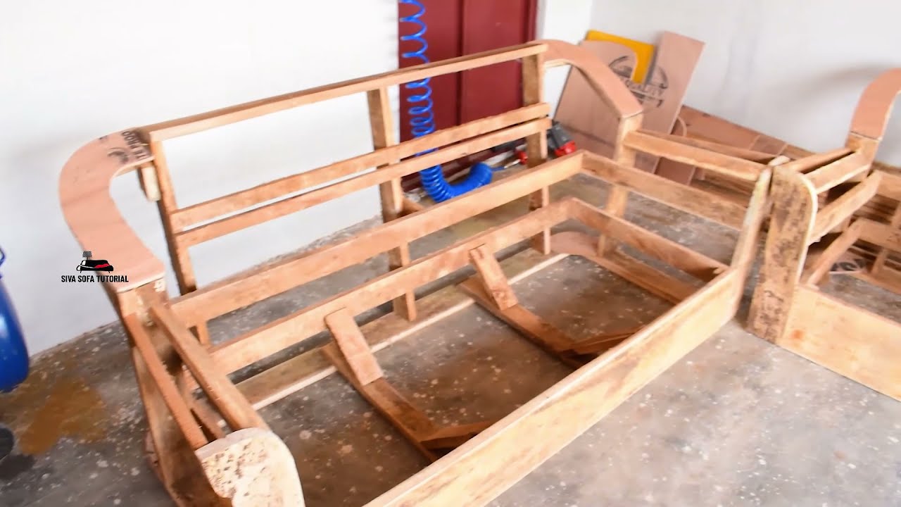 how to make leather sofa set// 5 seater sofa set// leather sofa set design// wooden sofa set design