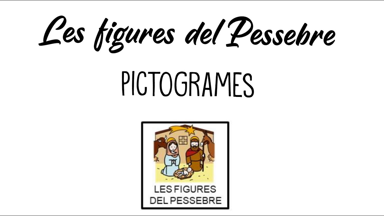 PAÍS DE XAUXA. PICTOGRAMES. LES FIGURES DEL PESSEBRE