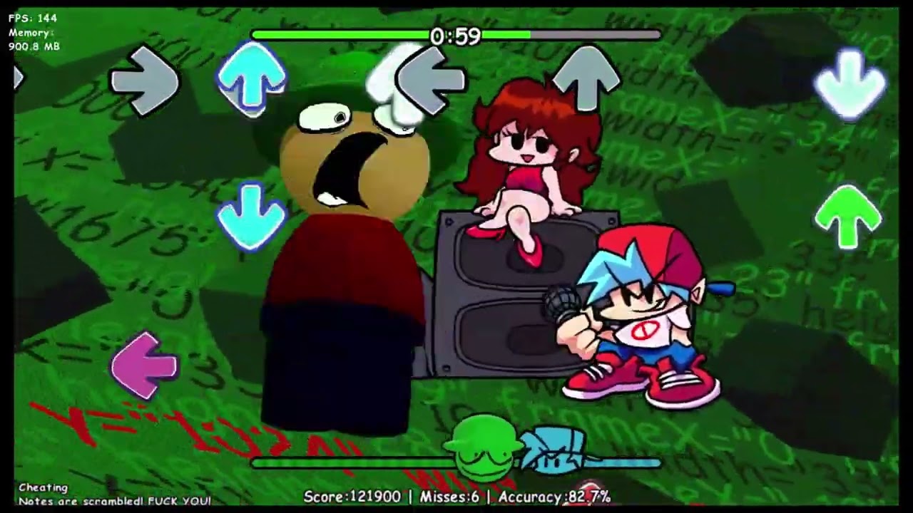 beating cheating and unfairness on my first try in one go in the actual mod
