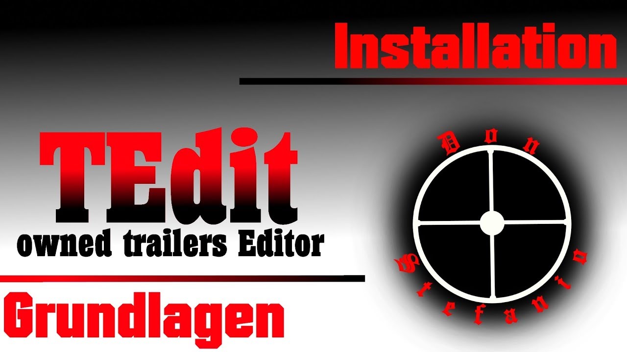 TEdit Tutorial - Installation & erste Tour - ETS2 (german)