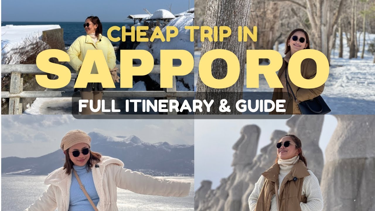 SAPPORO JAPAN 🇯🇵 COMPLETE 5 DAYS ITINERARY, FOOD & BUDGET GUIDE