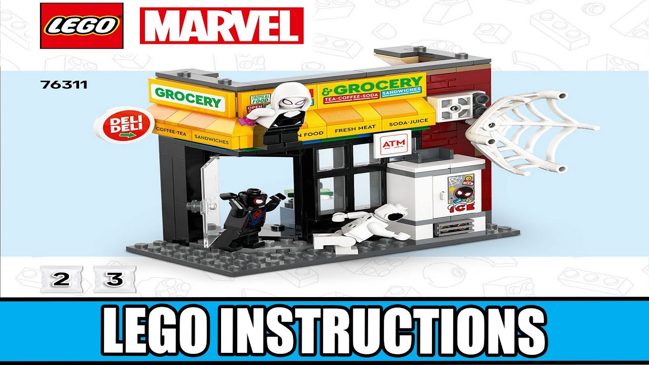LEGO Instructions - Marvel - 76311 - Miles Morales vs. the Spot (Book 2)