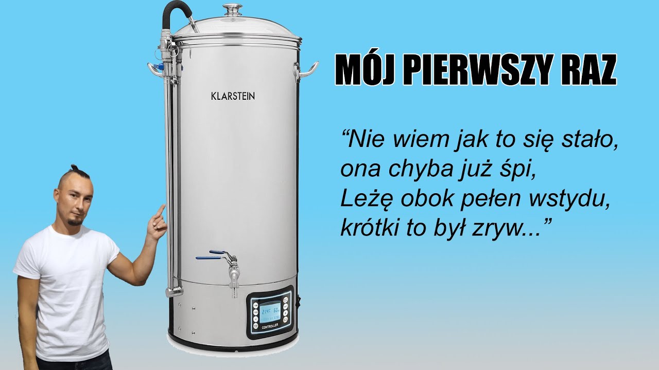 MÓJ PIERWSZY RAZ - warzenie piwa z zacieraniem w kociołku automatycznym.