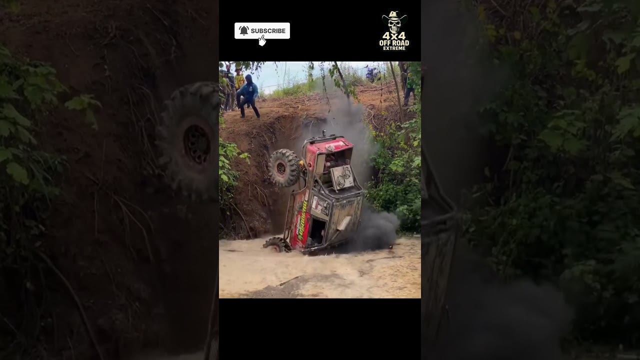 Epic Fails 😱💥 4x4 Off Road Extreme You Must See! 😱💥 #shorts  #automobile #offroad #wildoffroadfails