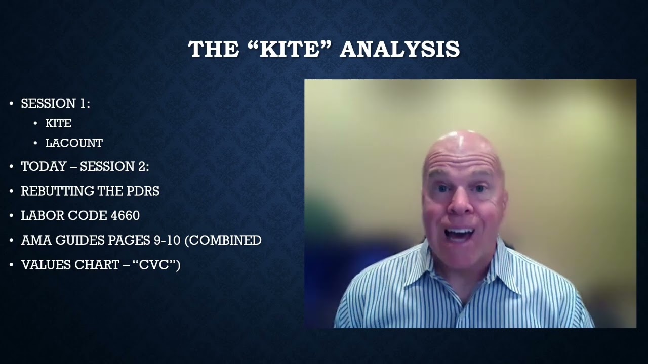 The Kite Analysis - Part 2    Perry J. Carpenter DC QME, www.ezcontinuingeducation.org