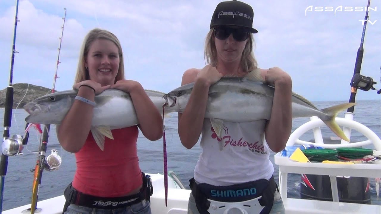Assassin Jig Team at Marsden Cove Beach and Boat 2013