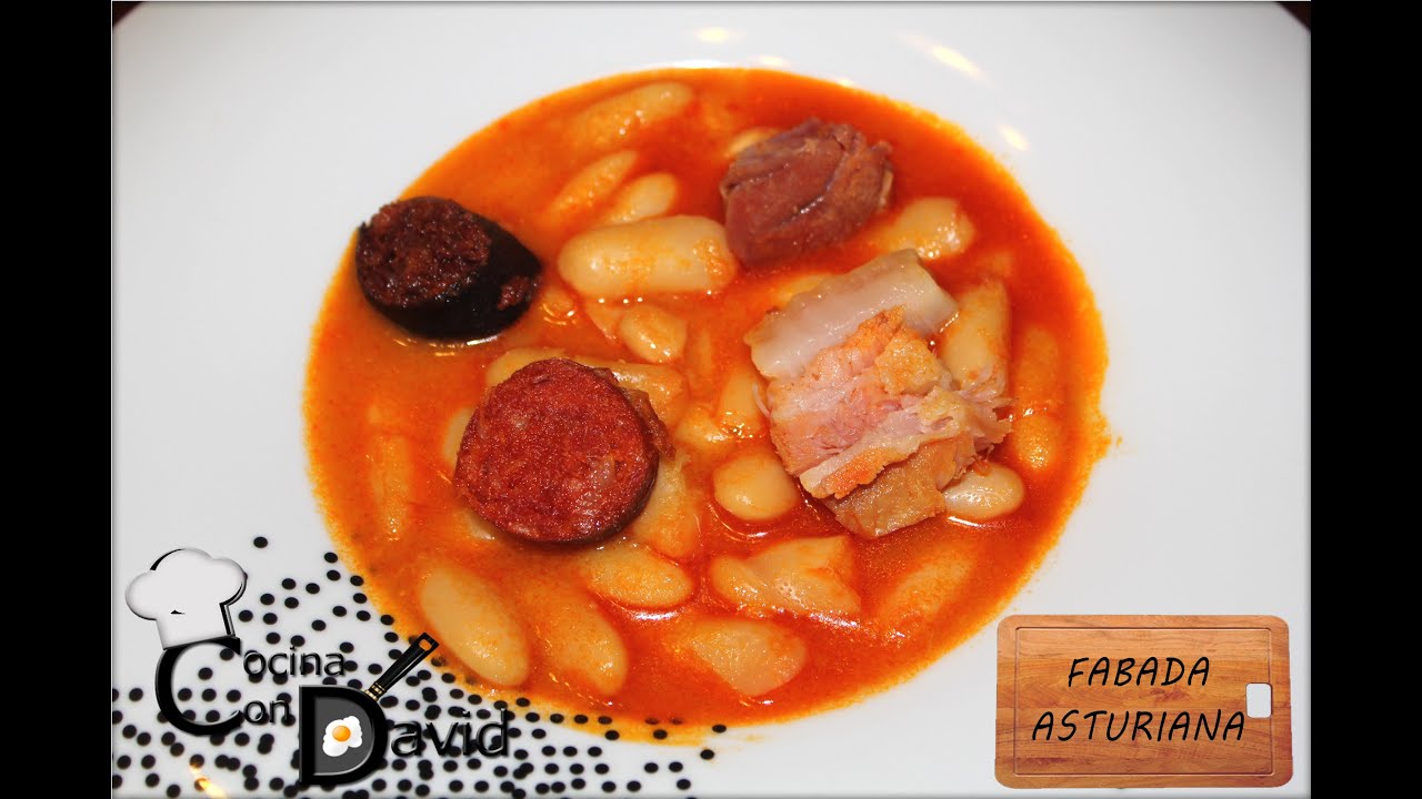 Fabada asturiana en olla exprés // Cocina con David