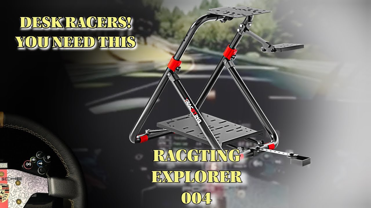 Best Budget Sim Racing Wheel Stand? RacGTing Explorer 004 Review