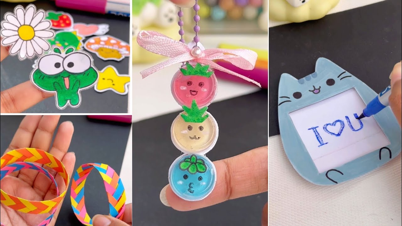 12  Craft Ideas / Miniature DIY / Organizers & Life saving Crafts / Pinterest Home decor