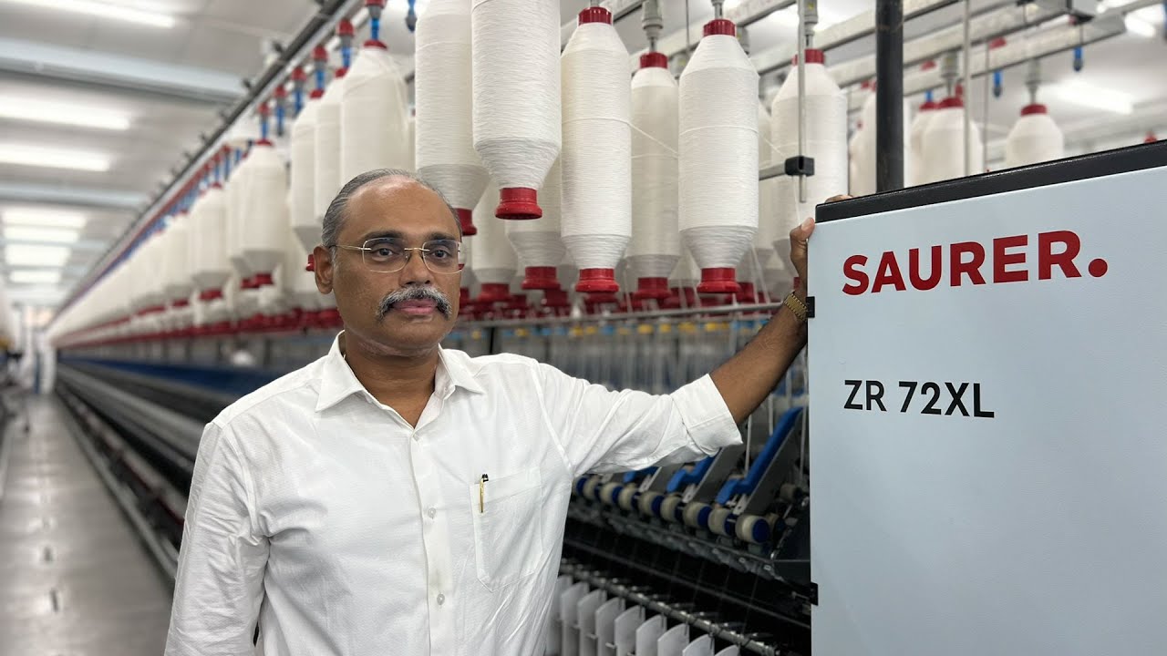 Reference customer Muthur Murugan Mills, Ring-spinning mill, India