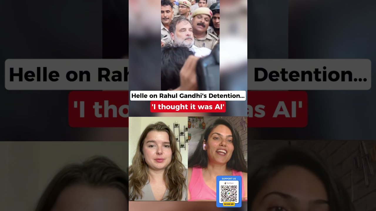 Rahul Gandhi Detained Outside PM House?! Jantar Mantar Protest Reaction | Helle Lyng