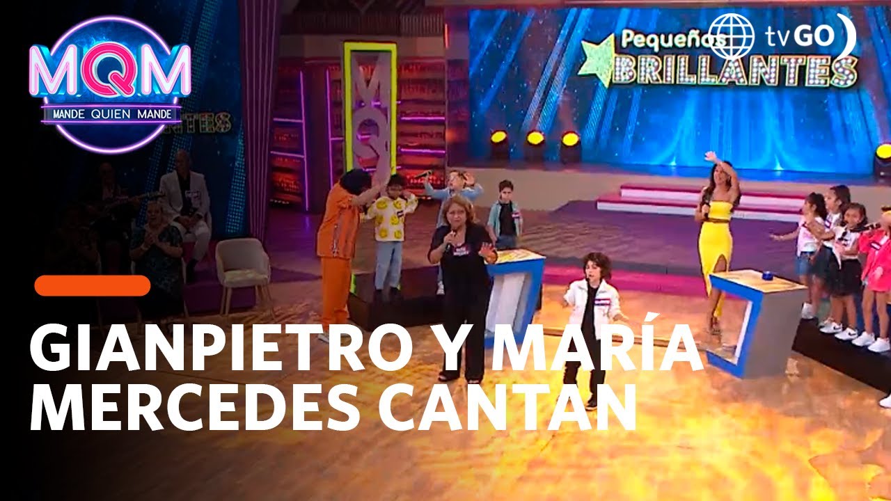 Mande Quien Mande: Gianpietro y María Mercedes cantan 