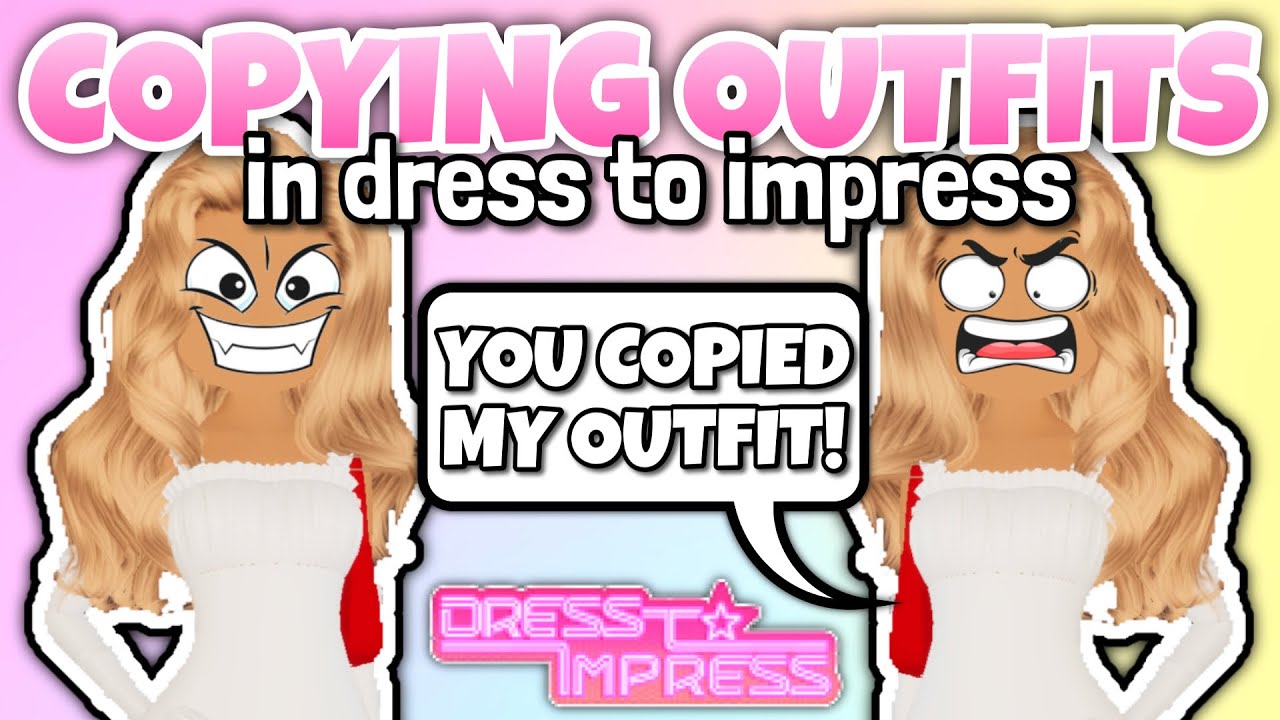 Copying Peoples Outfits In Dress To Impress Roblox | GONE WRONG..