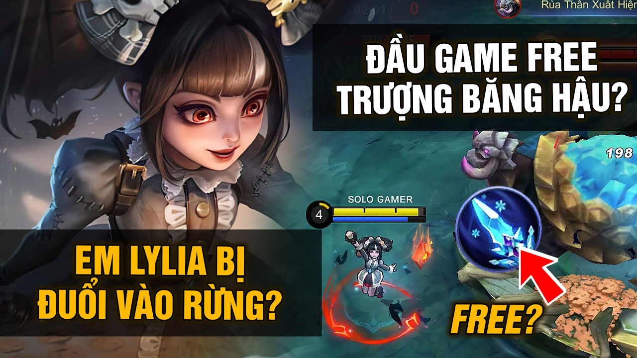 MLBB | EM LYLIA BỊ ĐUỔI VÀO RỪNG? LEVEL 1 FREE TRƯỢNG BĂNG HẬU! | Tốp Mỡ