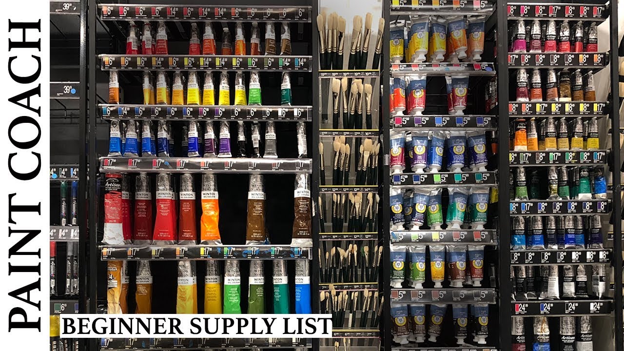 Oil Painting for Beginners | Supply List