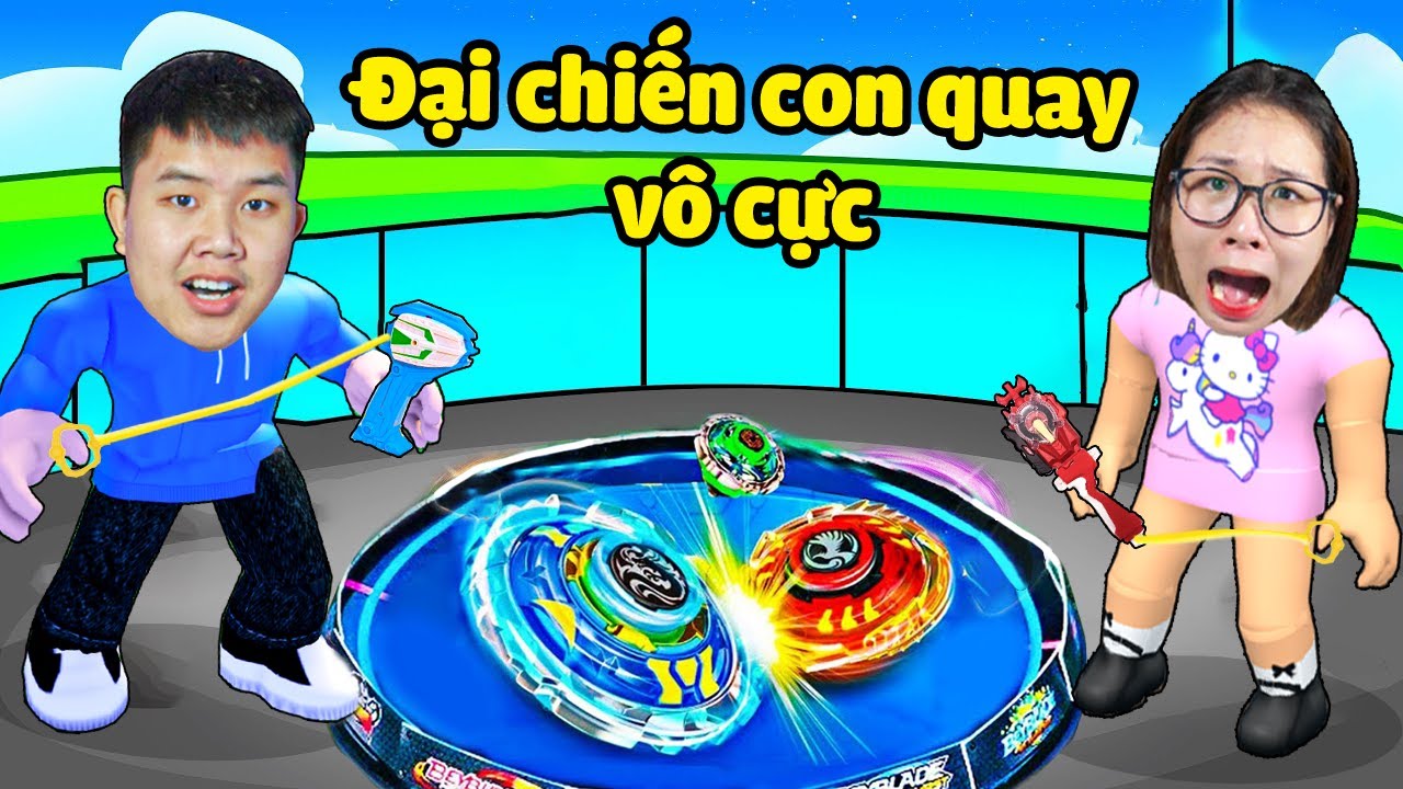 Đại chiến con quay vô cực, ai quay tít nhất?? bqThanh và Ốc Ai Đỉnh Hơn?