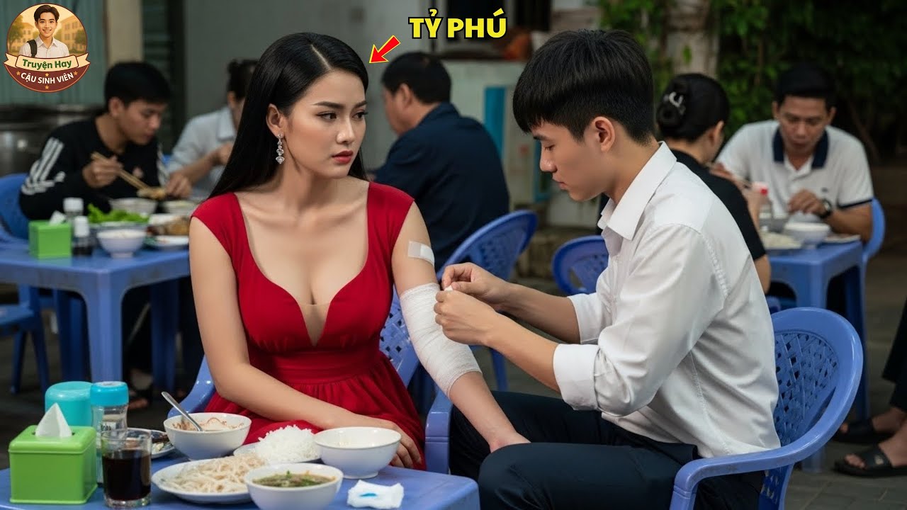 Cậu Sinh Viên Băng Bó Vết Thương Cho Cô Gái – 3 Ngày Sau, Nữ Tỷ Phú Đến Gặp Anh