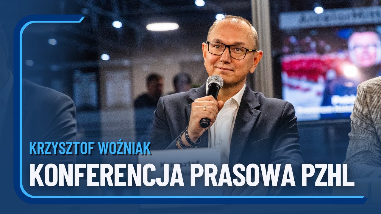 Krzysztof Woźniak po konferencji prasowej PZHL