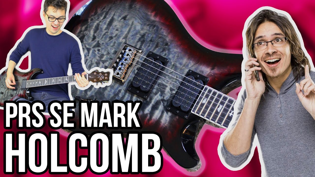 Демонстрация/обзор подписной гитары PRS SE Mark Holcomb || Со звукоснимателями Seymour Duncan Alp...
