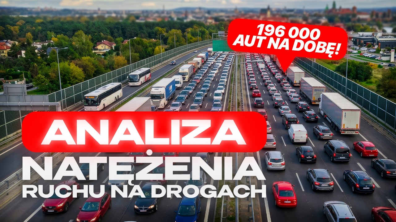 Top 25 najbardziej obciążonych dr&oacute;g w Polsce