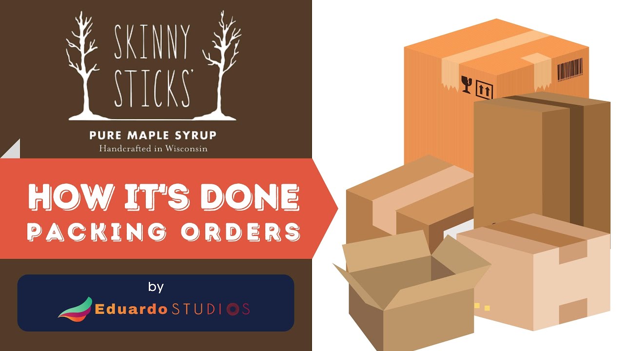 👁👁 WATCH to get a BEHIND-THE-SCENES look at your orders being packed!