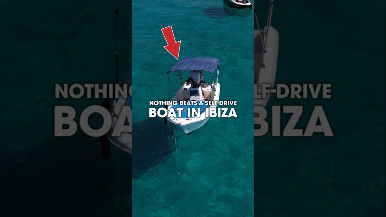 When Jet2 holidays inspire your Ibiza content... like the rent a boat in Ibiza #ibiza