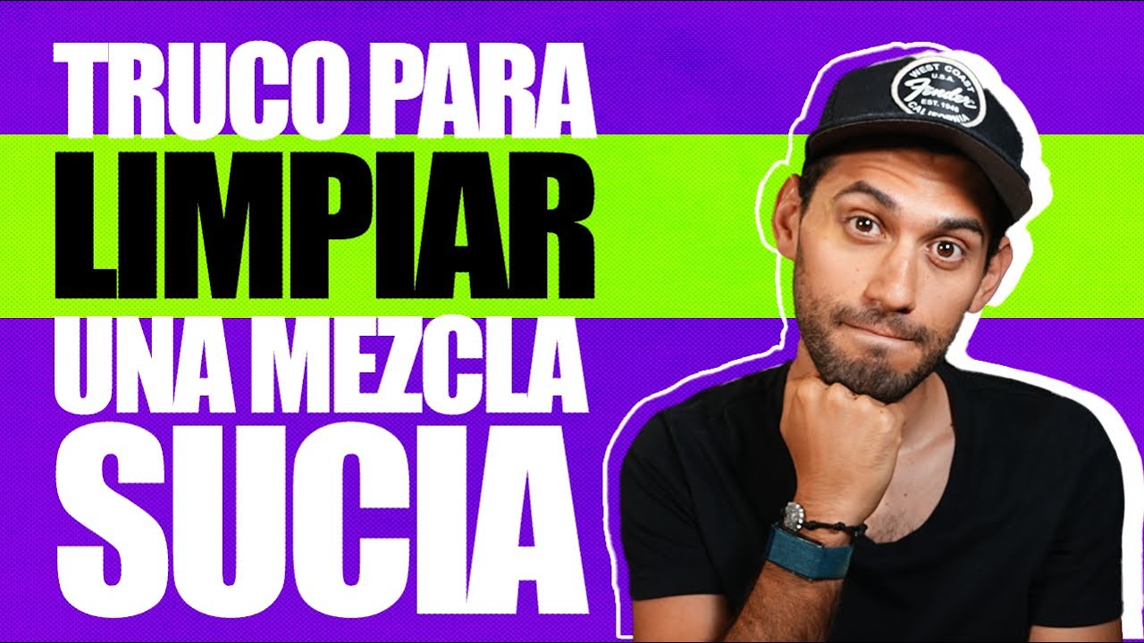 TRUCO para LIMPIAR una mezcla SUCIA en DOS PASOS😉
