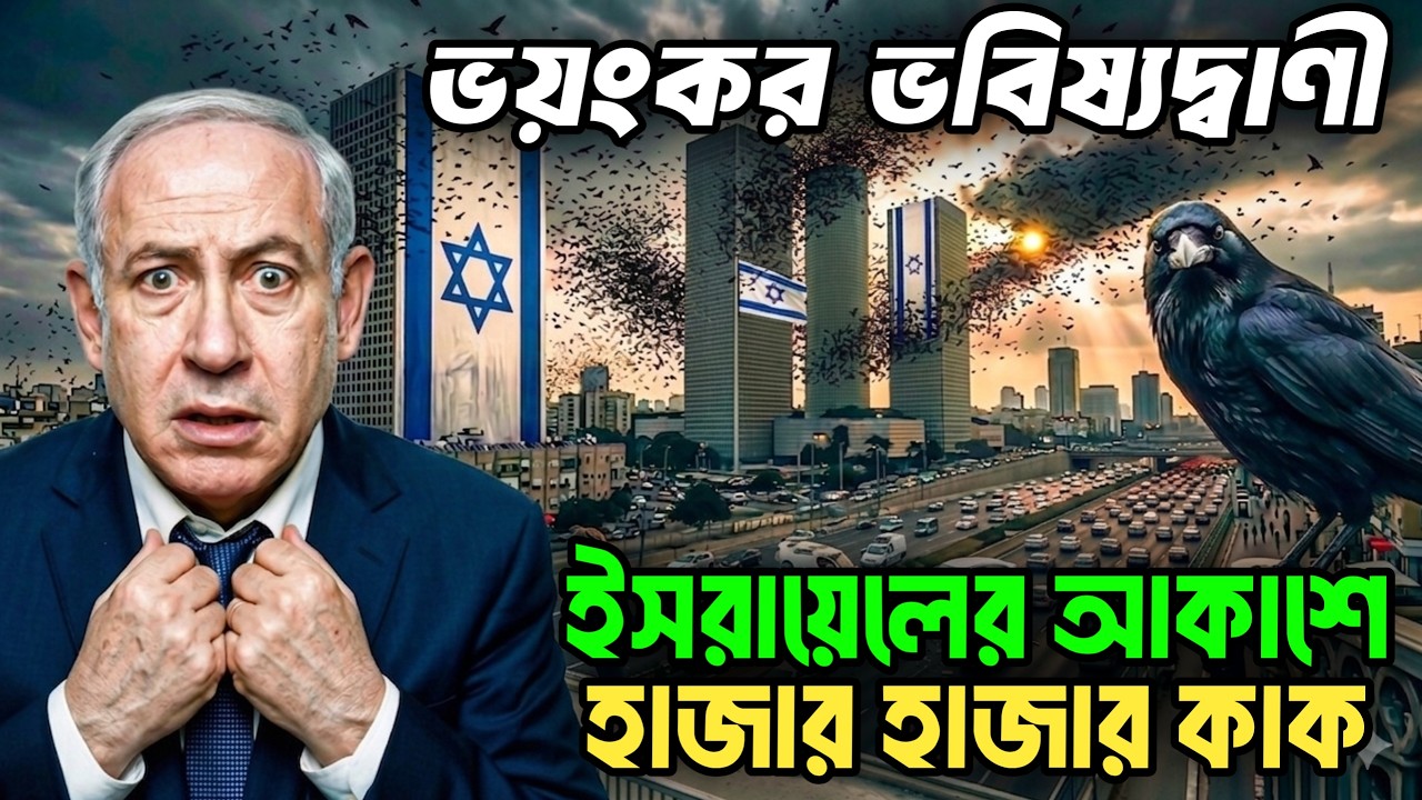 তেল আবিবের আকাশে হাজার হাজার কাক || ভয়ংকর ভবিষ্যদ্বাণী প্রকাশ পেলো। || Md Tamim