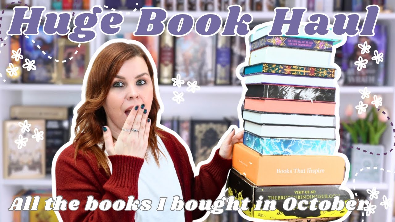 Книжный переполох 📚💕🛍️ | Все книги, которые я купила в октябре ✨