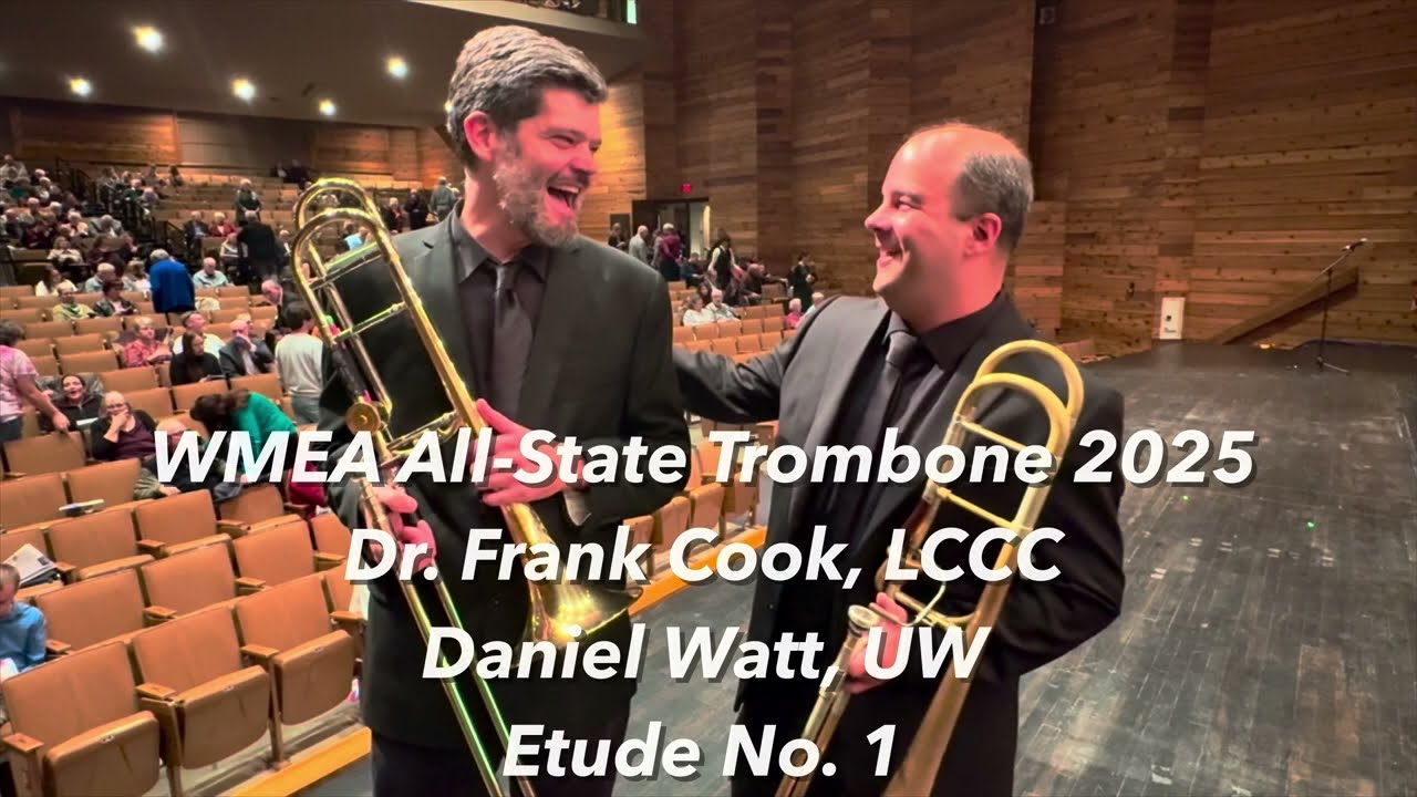 Wyoming All-State ‘25, trombone - Etude No. 1