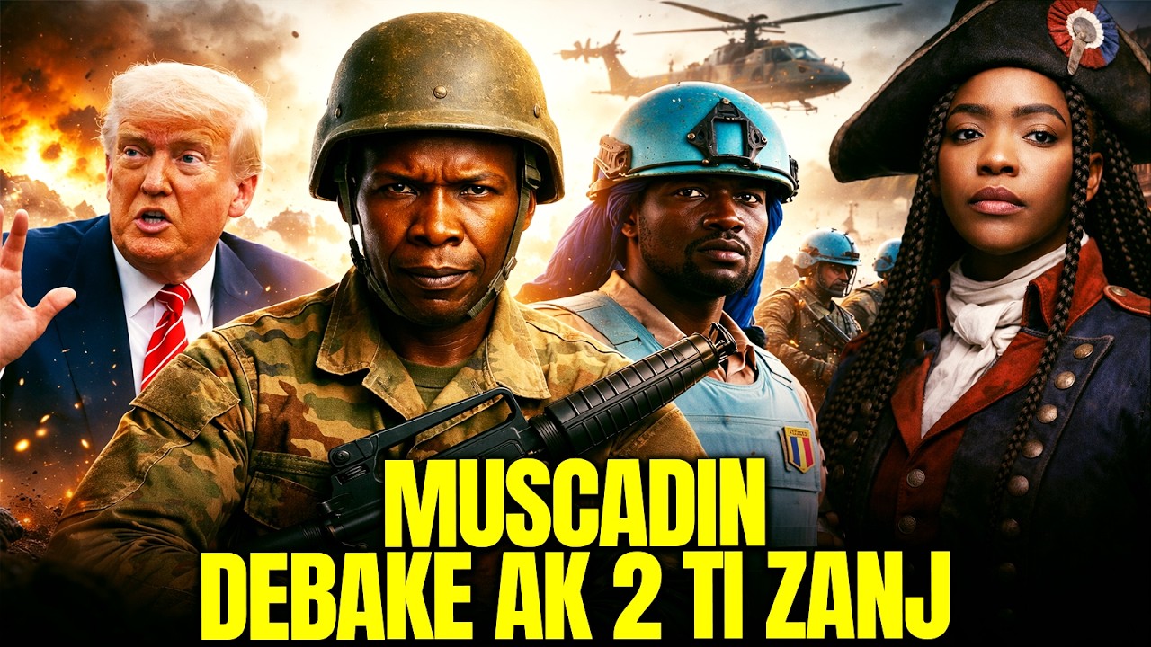 DENYE MESAJ ARIANA POU PEP AYISYEN AN..MUSCADIN DEBAKE NAN CHEMEN KWA AK 2 BEL ZANJ /FOUCO