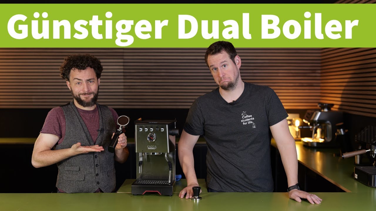 Dual Boiler unter 1700&euro;: Gaggia Classic GT Review