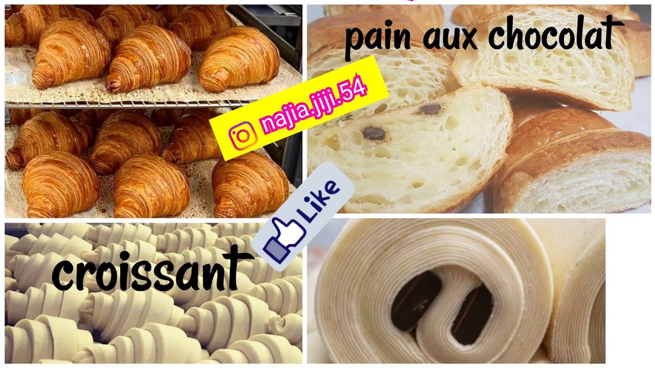Recette de Viennoiserie : Montage des Croissants🥐 & Pain aux chocolat 🍫 CAP Pâtisserie
