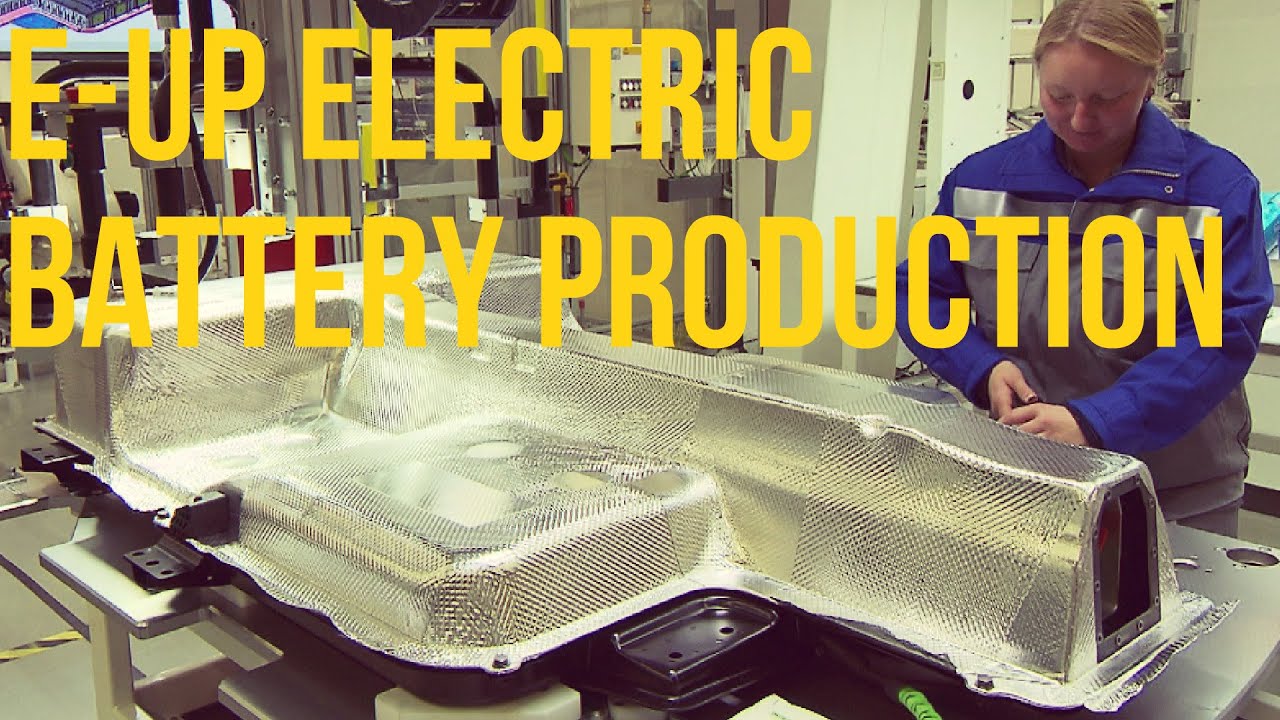 Volkswagen e-up Electric Battery Production