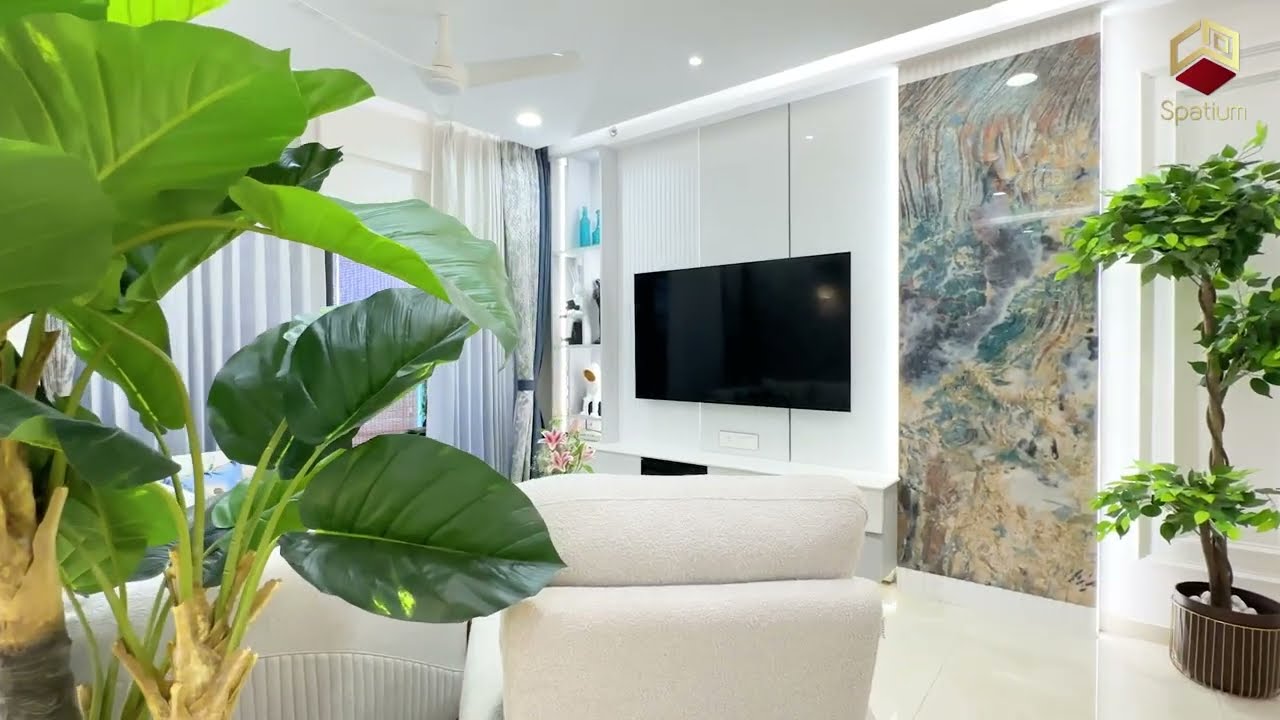 Riverdale Residencies, Kharadi, 3BHK Interior, Pune