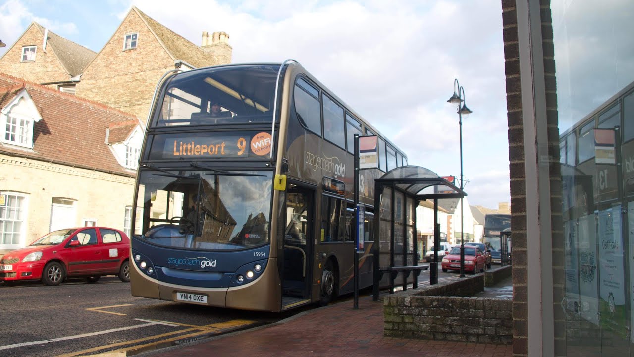 Route visual: Route 9 Littleport - Cambridge. Stagecoach East