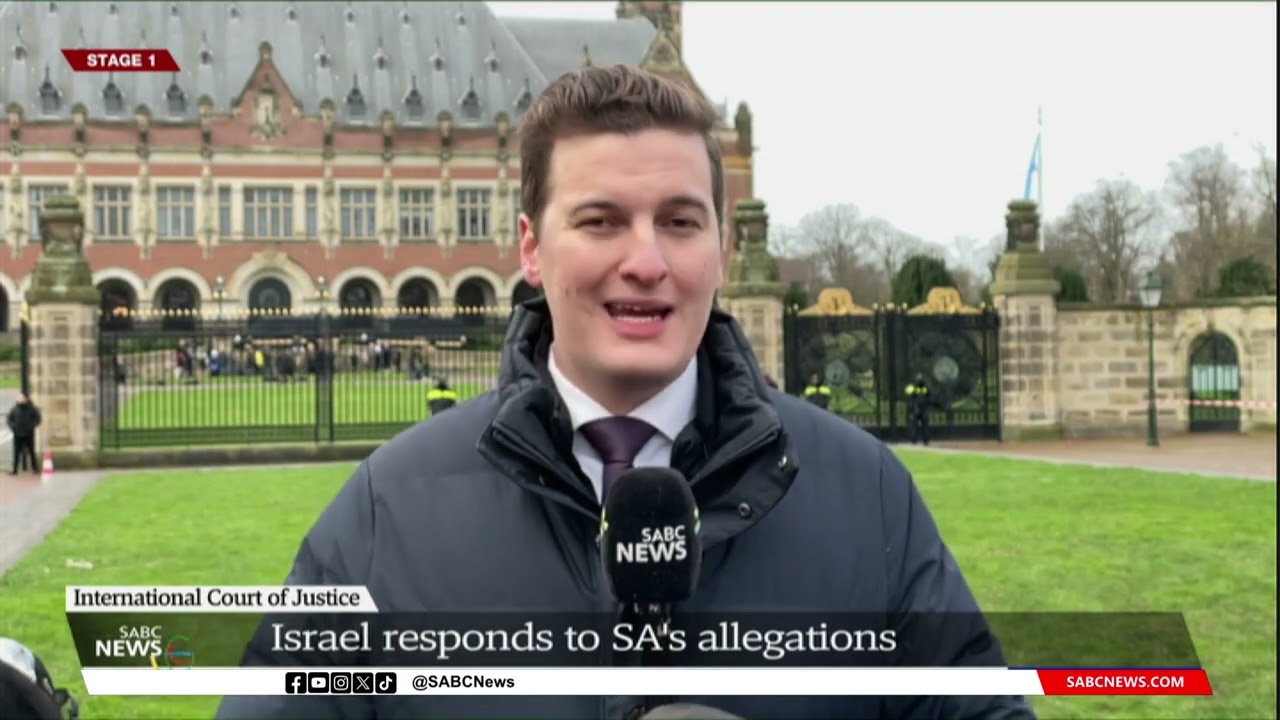 SA-Israel ICJ case | Israel responds to South Africa's allegations: Alex Cadier