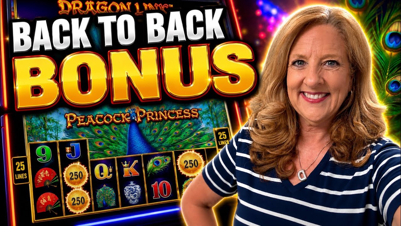Back-to-Back Bonus on Peacock Princess