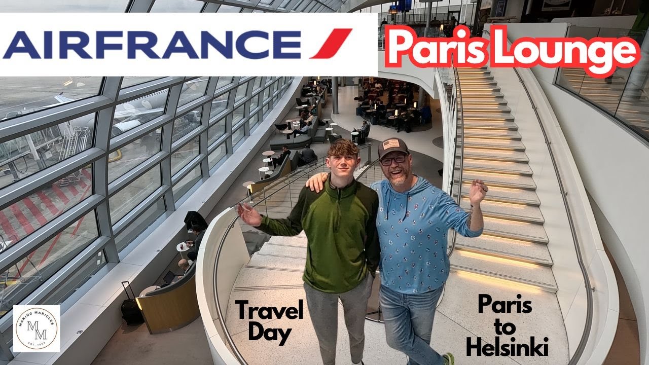 В бизнес-зале Air France: непревзойденная роскошь в аэропорту Шарля де Голля