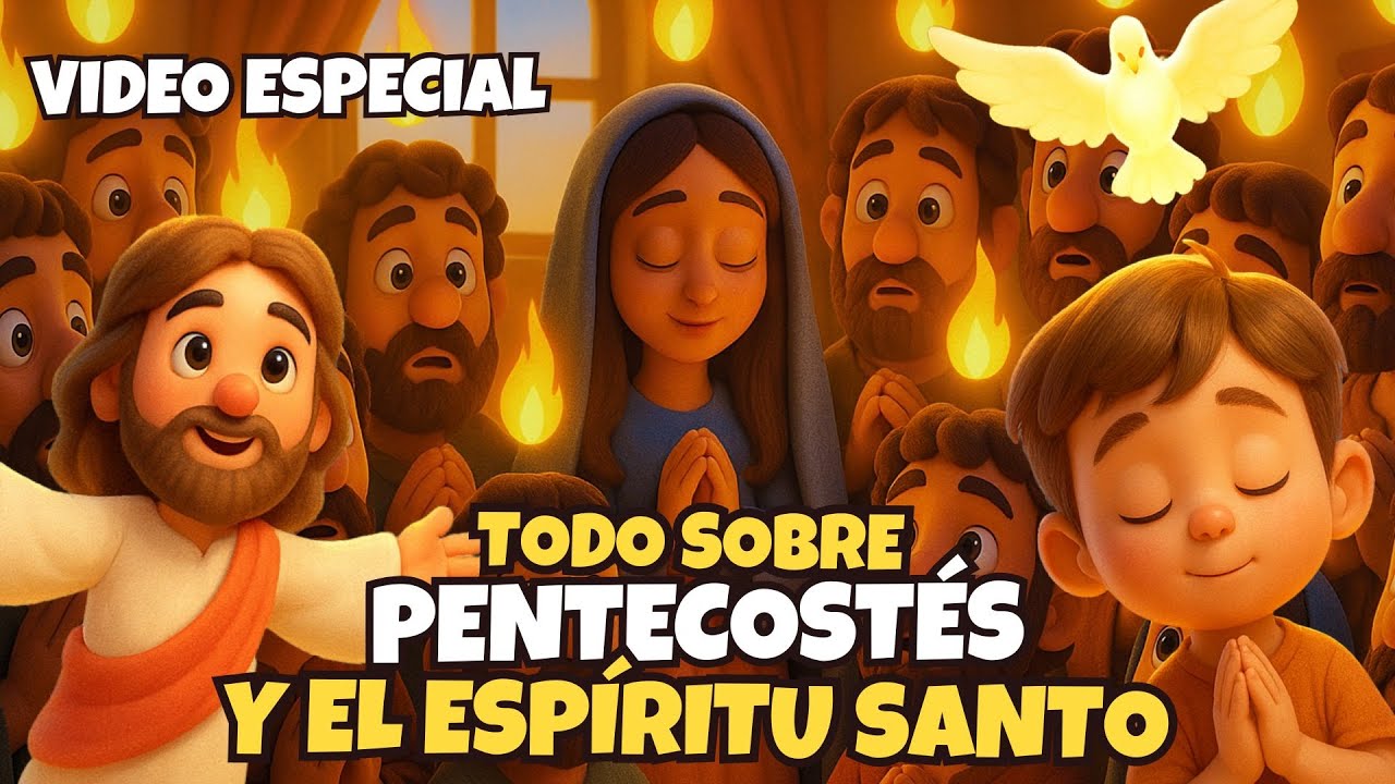 🔥 ¡TODO sobre PENTECOSTÉS y el ESPÍRITU SANTO! 🕊️ | Para NIÑOS 👦👧 | PequeFe