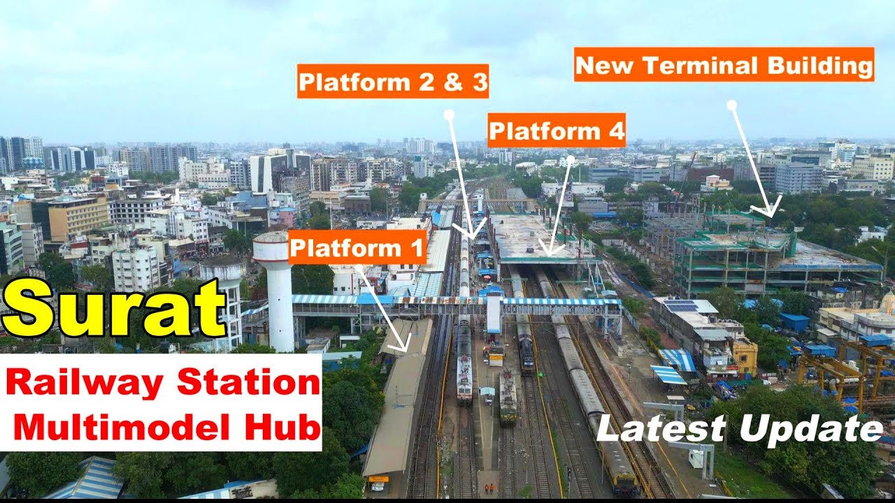 Surat Railway Station Redevelopment | Latest Update | August 2025 | Multimodal Transport Hub