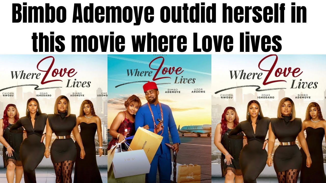 Bimbo Ademoye outdid herself in her new movie where Love lives  #bimboademoye #wherelovelives 