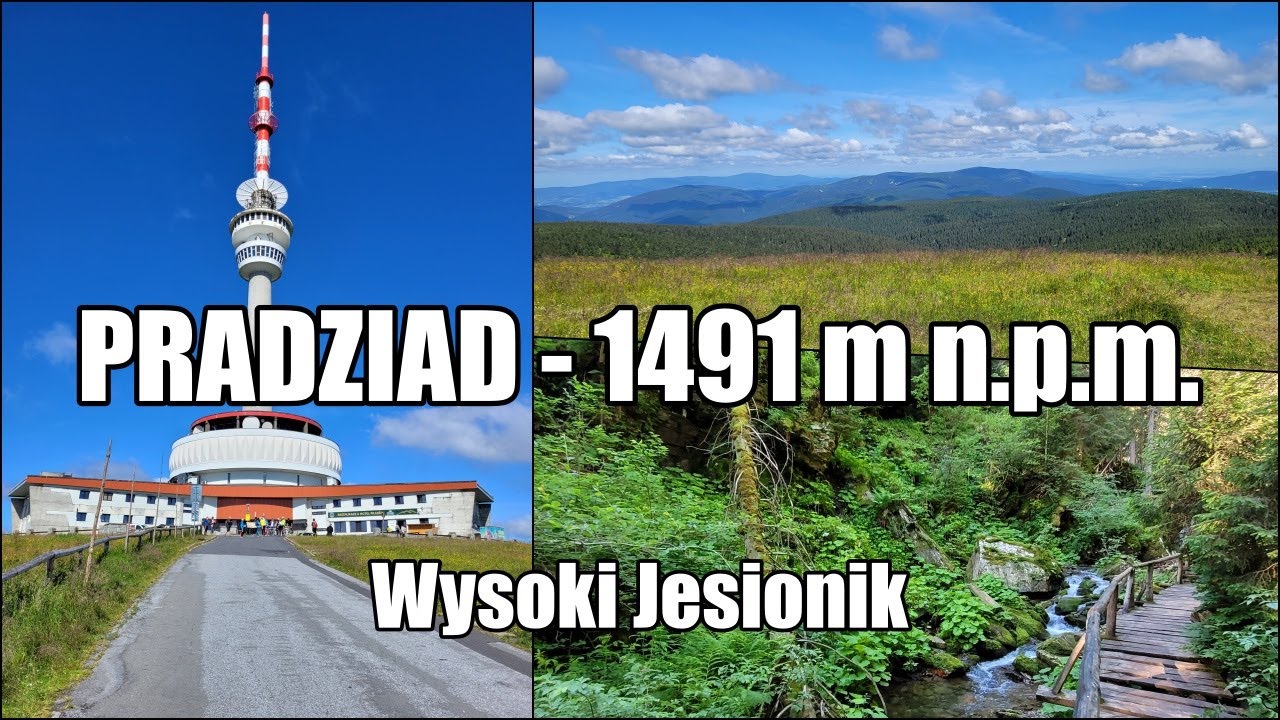 Pradziad (Praděd) - 1491 m n.p.m. - Czechy - Góry Wysoki Jesionik (Hrubý Jeseník)