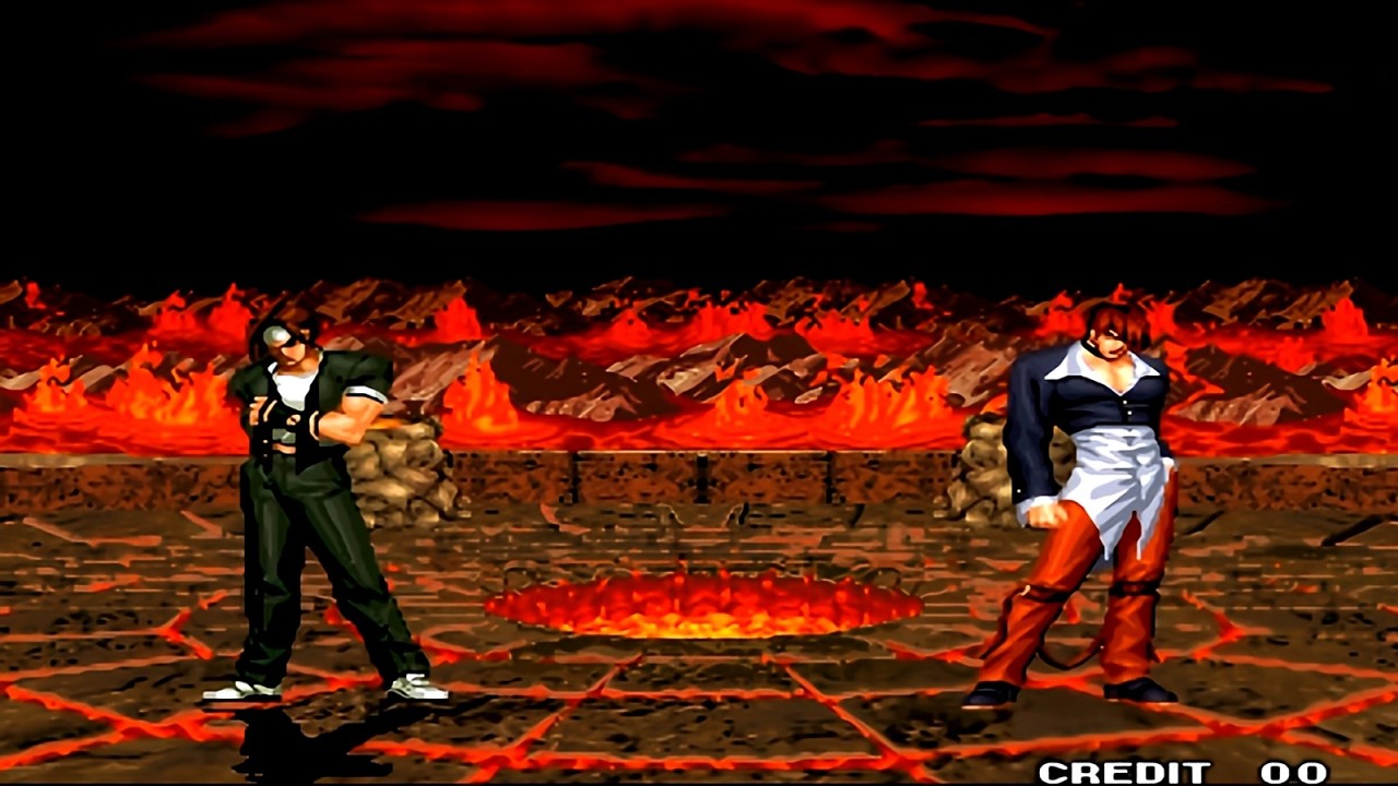 【TAS】Kyo VS Iori Kof 97 Plus