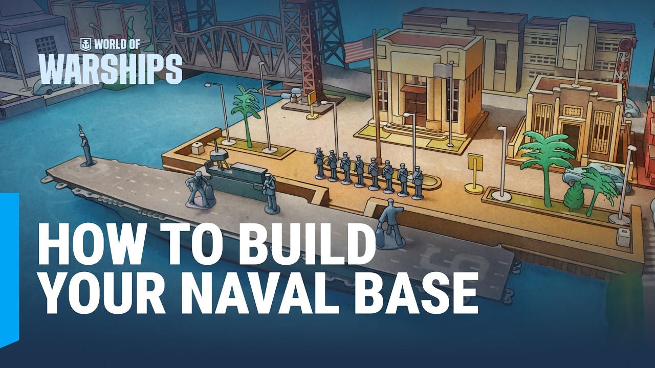 How To Build Your Own Naval Base in World of Warships!