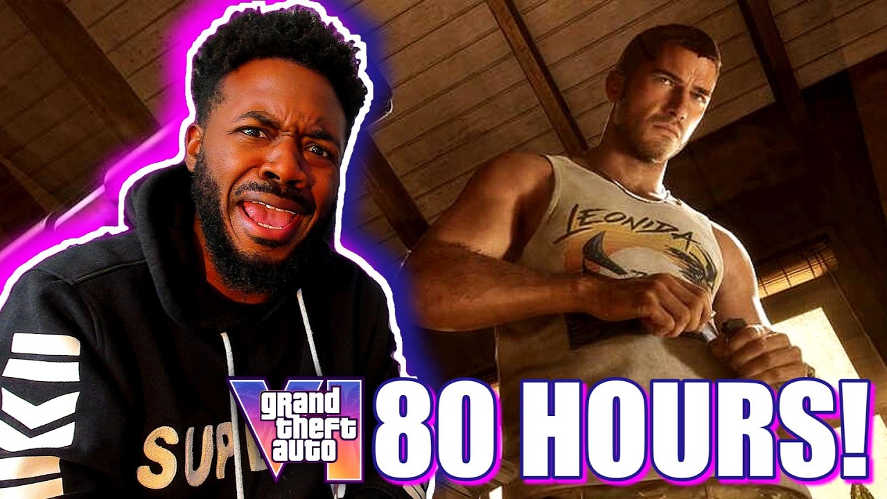 Сюжет GTA 6 на 80 часов! | РЕАКЦИЯ И ОБЗОР