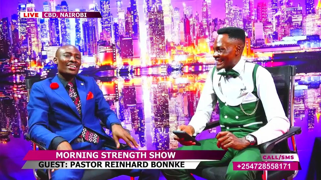 REINHARD BONNKE @ MOUNTAIN OF FIRE TV  EPISODE 2a MORNING STRENGTH SHOW  POWER IN TESTIMONY
