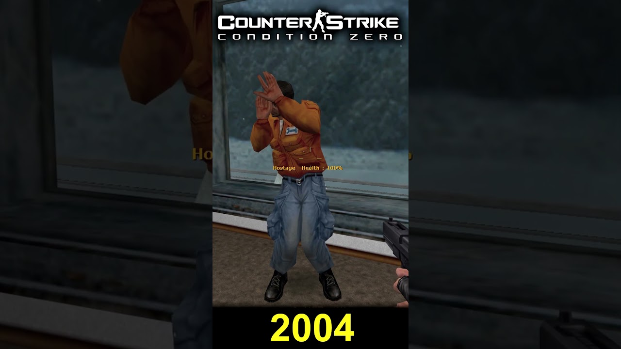 Counter-Strike Hostage Evolution (2000-2023) Hostage cs_office - Evolution
